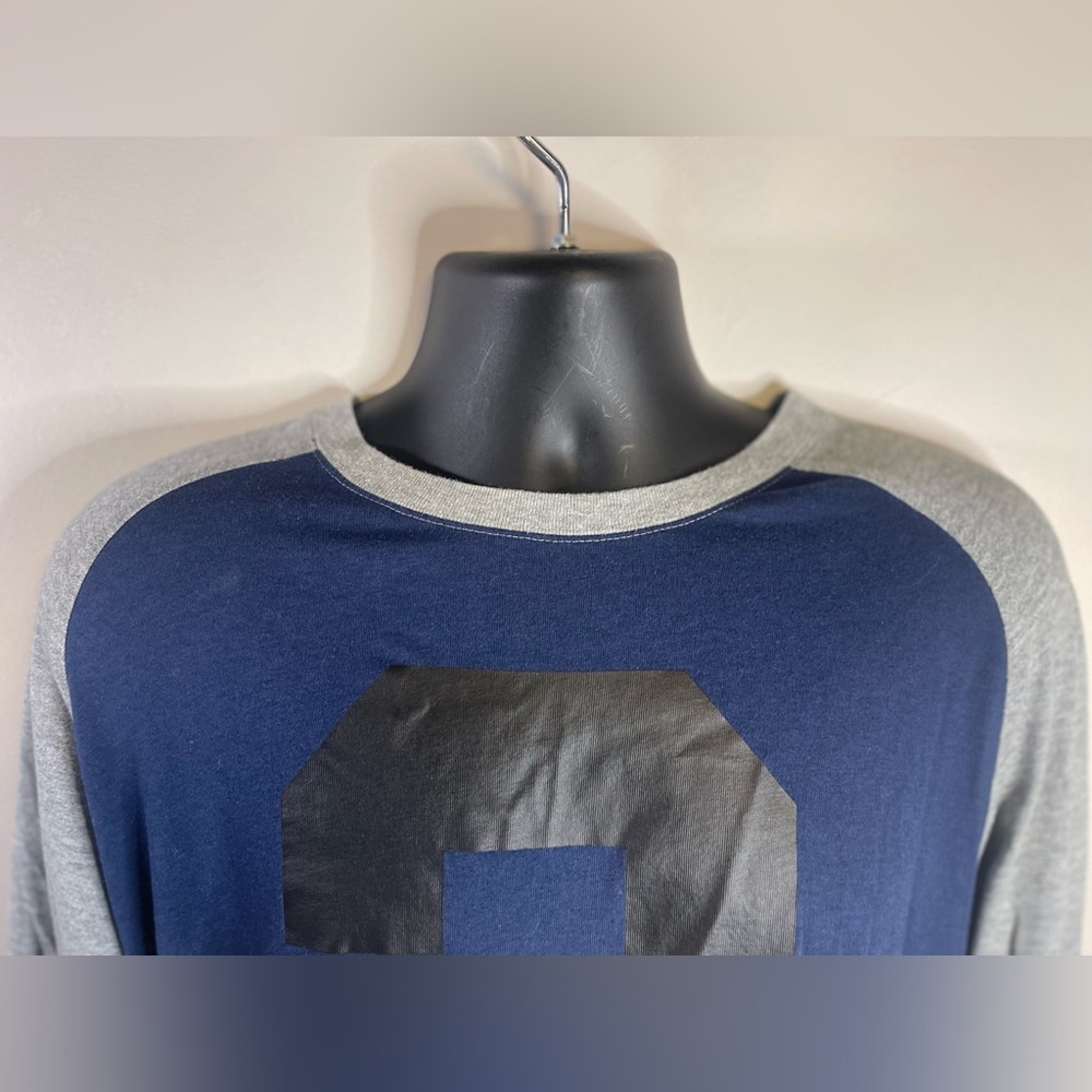 Air Jordan Brand 23 Double Sided Raglan 3/4 Sleeve Droptail T-Shirt Men size XLT - Picture 2 of 11